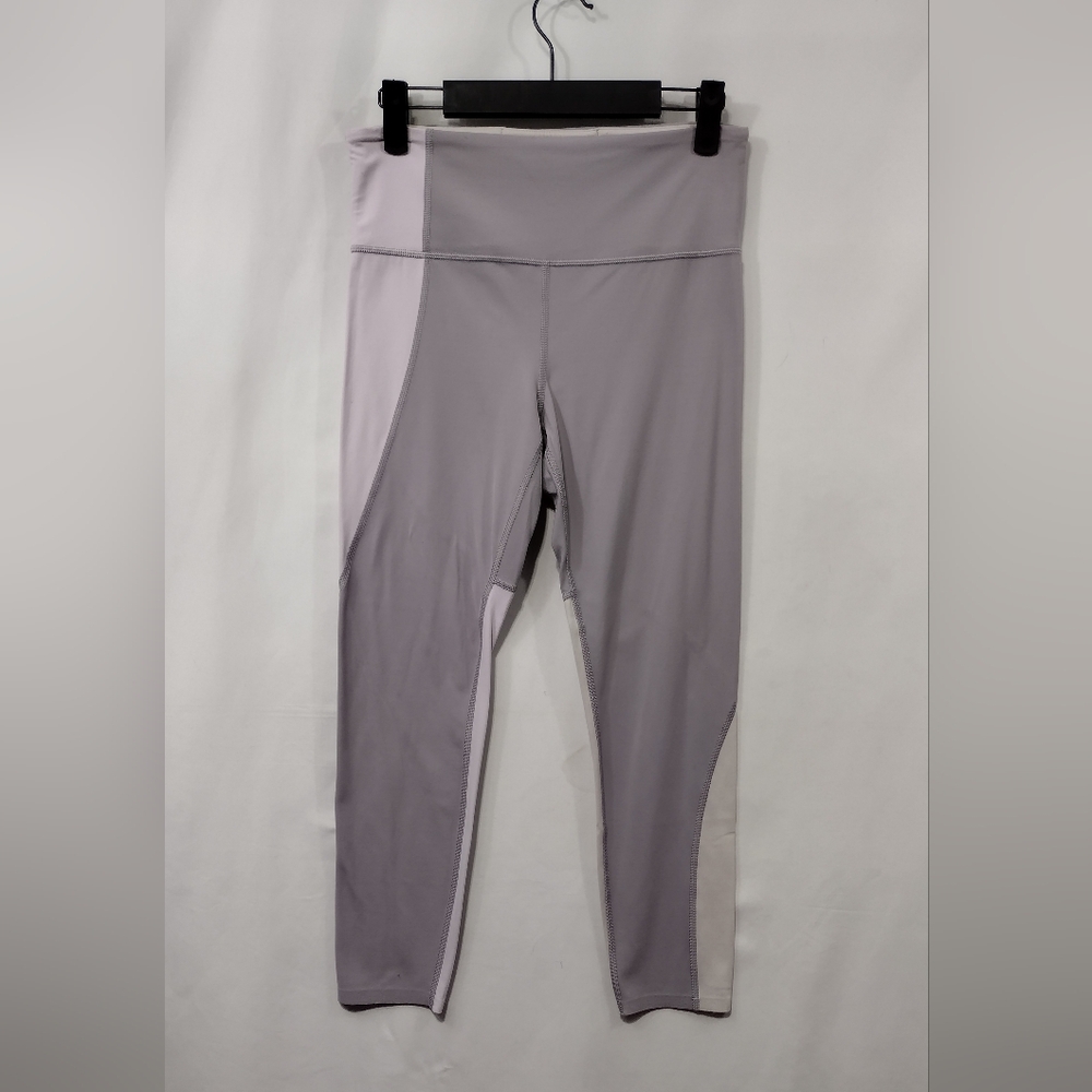 Athleta Elation Cropped Leggings Women's M Purple Sporty Athletic Casual Comfy